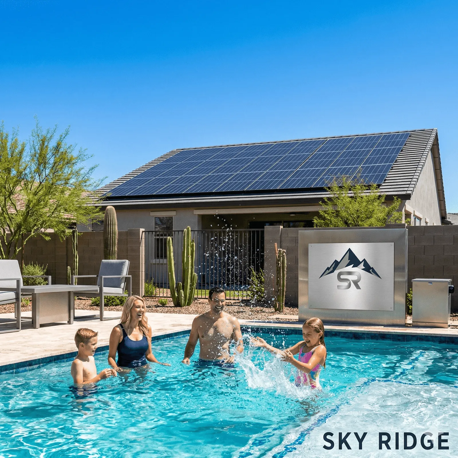 Professional crew removing solar panels from a Phoenix roof for repair